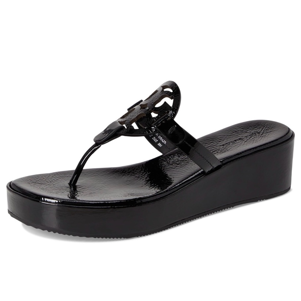 Tory Burch NWT Miller Wedge 25MM Thong Sandal